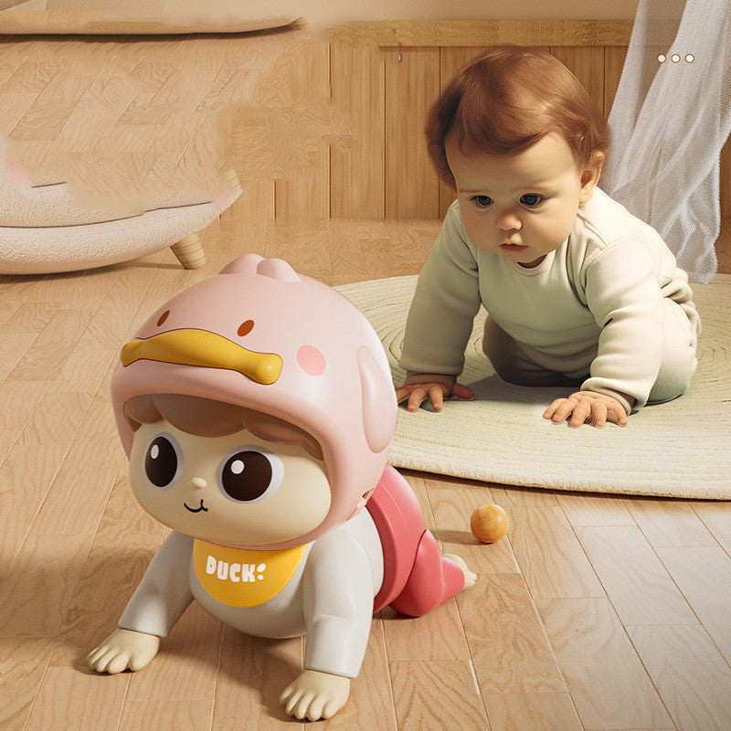 Baby’s First Crawl Pal: Interactive Cartoon Learning Toy