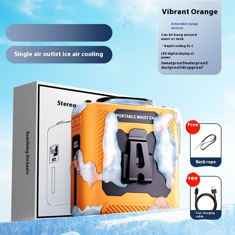 Waist-Mounted Cooling Fan: Stay Fresh on the Move