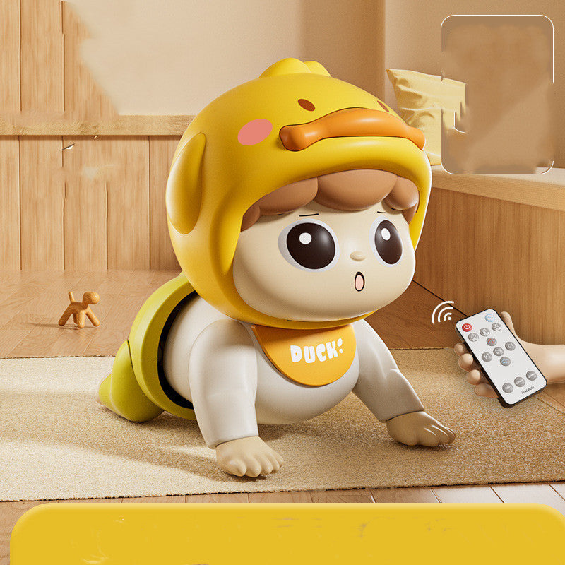 Baby’s First Crawl Pal: Interactive Cartoon Learning Toy